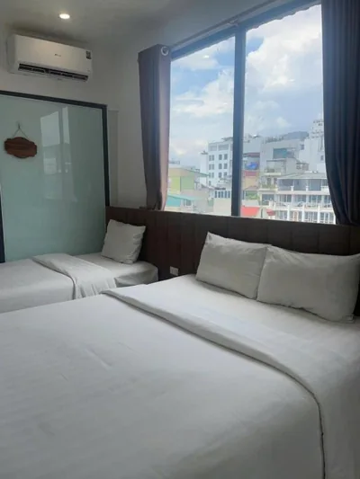 Superior-Zweibettzimmer mit Gartenblick — Hanoi Old Quarter Hotel and Spa